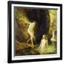 Daphnis and Chloe-Gustave Courtois-Framed Giclee Print