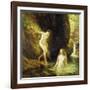 Daphnis and Chloe-Gustave Courtois-Framed Giclee Print