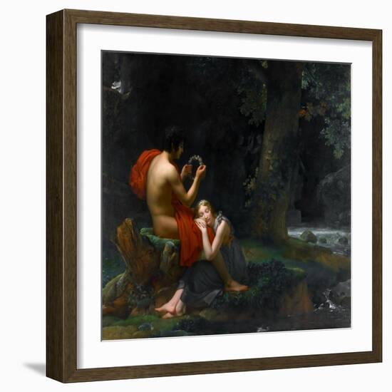 Daphnis and Chloë-François Pascal Simon Gérard-Framed Giclee Print