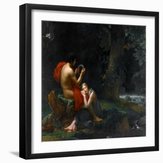 Daphnis and Chloë-François Pascal Simon Gérard-Framed Giclee Print