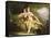 Daphnis et Chloé-Louis Hersent-Framed Stretched Canvas