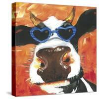 Dapper Animal V-null-Stretched Canvas