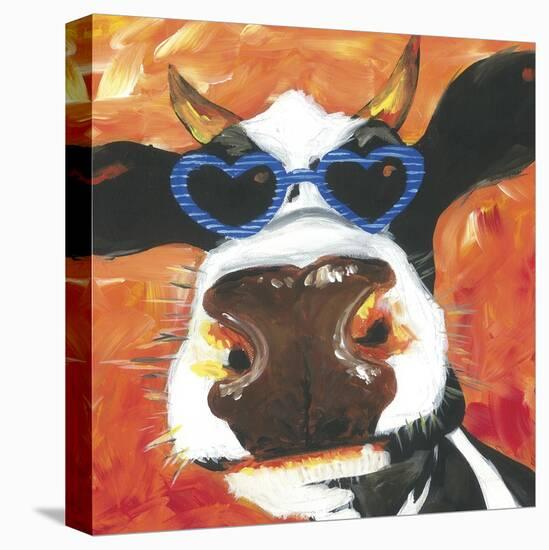 Dapper Animal V-null-Stretched Canvas