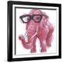 Dapper Animal VII-null-Framed Art Print