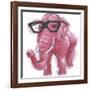 Dapper Animal VII-null-Framed Art Print