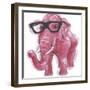 Dapper Animal VII-null-Framed Art Print