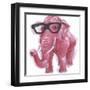 Dapper Animal VII-null-Framed Art Print