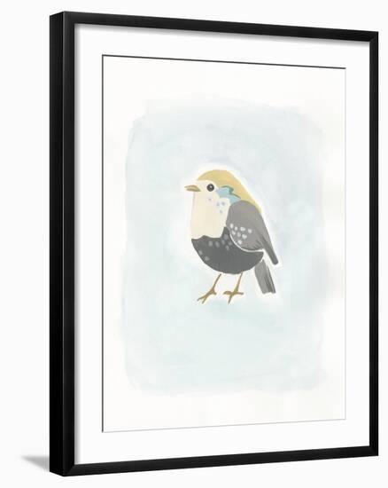 Dapper Bird II-June Vess-Framed Art Print