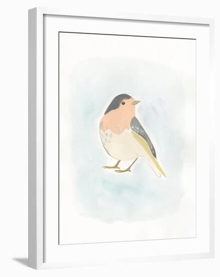 Dapper Bird III-June Vess-Framed Art Print