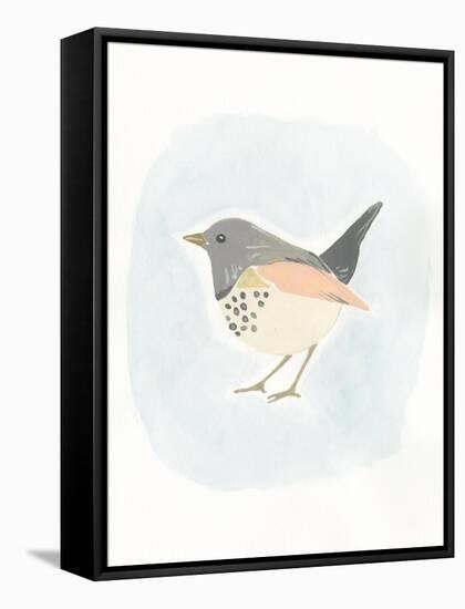 Dapper Bird IV-June Vess-Framed Stretched Canvas