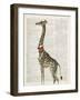 Dapper Giraffe-Christopher James-Framed Art Print