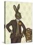 Dapper Hare-Fab Funky-Stretched Canvas