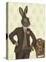 Dapper Hare-Fab Funky-Stretched Canvas