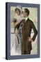 Dapper Man and Maudlin Girl-null-Stretched Canvas