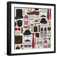 Dapper Man-Elizabeth Caldwell-Framed Giclee Print