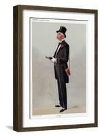 Dapper Racegoer 1908-Leslie Ward-Framed Art Print