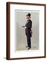 Dapper Racegoer 1908-Leslie Ward-Framed Art Print