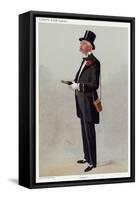 Dapper Racegoer 1908-Leslie Ward-Framed Stretched Canvas