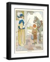 Dapple Gray-null-Framed Art Print