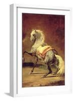 Dappled Grey Horse-Théodore Géricault-Framed Giclee Print