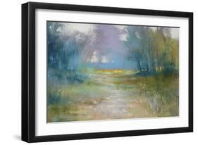 Dappled path-Barbara Newton-Framed Giclee Print