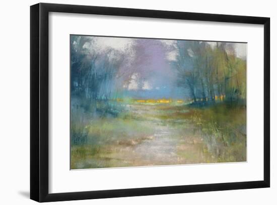 Dappled path-Barbara Newton-Framed Giclee Print