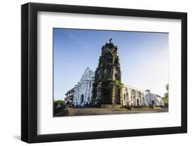 Daraga Church, Legaspi, Southern Luzon, Philippines, Southeast Asia, Asia-Michael Runkel-Framed Photographic Print