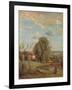 'Dardagny', c1855-Jean-Baptiste-Camille Corot-Framed Giclee Print