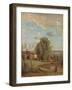 'Dardagny', c1855-Jean-Baptiste-Camille Corot-Framed Giclee Print