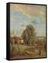 'Dardagny', c1855-Jean-Baptiste-Camille Corot-Framed Stretched Canvas