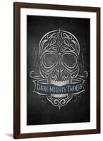 Dare Mighty-Greg Simanson-Framed Giclee Print