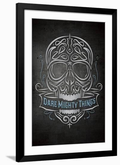 Dare Mighty-Greg Simanson-Framed Giclee Print