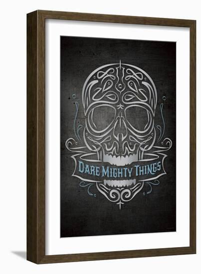 Dare Mighty-Greg Simanson-Framed Giclee Print