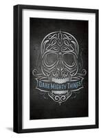 Dare Mighty-Greg Simanson-Framed Giclee Print