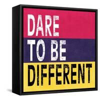 Dare to be Different II-N. Harbick-Framed Stretched Canvas