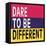 Dare to be Different II-N. Harbick-Framed Stretched Canvas