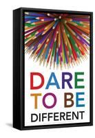 Dare to Be Different-Gerard Aflague Collection-Framed Stretched Canvas