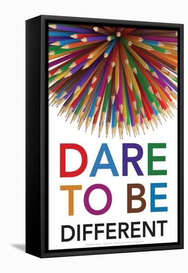 Dare to Be Different-Gerard Aflague Collection-Framed Stretched Canvas