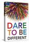 Dare to Be Different-Gerard Aflague Collection-Stretched Canvas