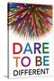 Dare to Be Different-Gerard Aflague Collection-Stretched Canvas