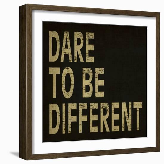 Dare to Be Different-N. Harbick-Framed Art Print