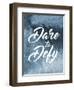 Dare To Defy-Marcus Prime-Framed Art Print