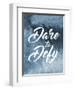 Dare To Defy-Marcus Prime-Framed Art Print