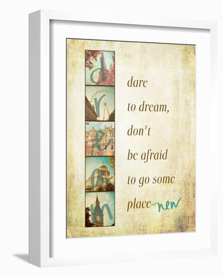 Dare to Dream-Emily Navas-Framed Art Print