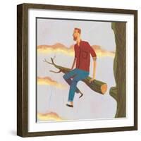 Dare-A Richard Allen-Framed Giclee Print