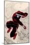 Daredevil No.1 Cover: Daredevl Jumping amidst Sounds-Paolo Rivera-Mounted Poster