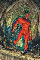 Daredevil No.100 Cover: Daredevil-Michael Turner-Lamina Framed Poster