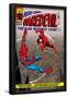 Daredevil No.16 Cover: Spider-Man and Daredevil Charging-null-Framed Poster