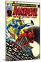 Daredevil No.161 Cover: Daredevil, Bullseye and Black Widow-Frank Miller-Mounted Poster