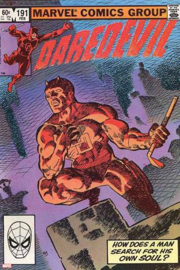 Daredevil No.500 Cover: Daredevil-Frank Miller-Lamina Framed Poster